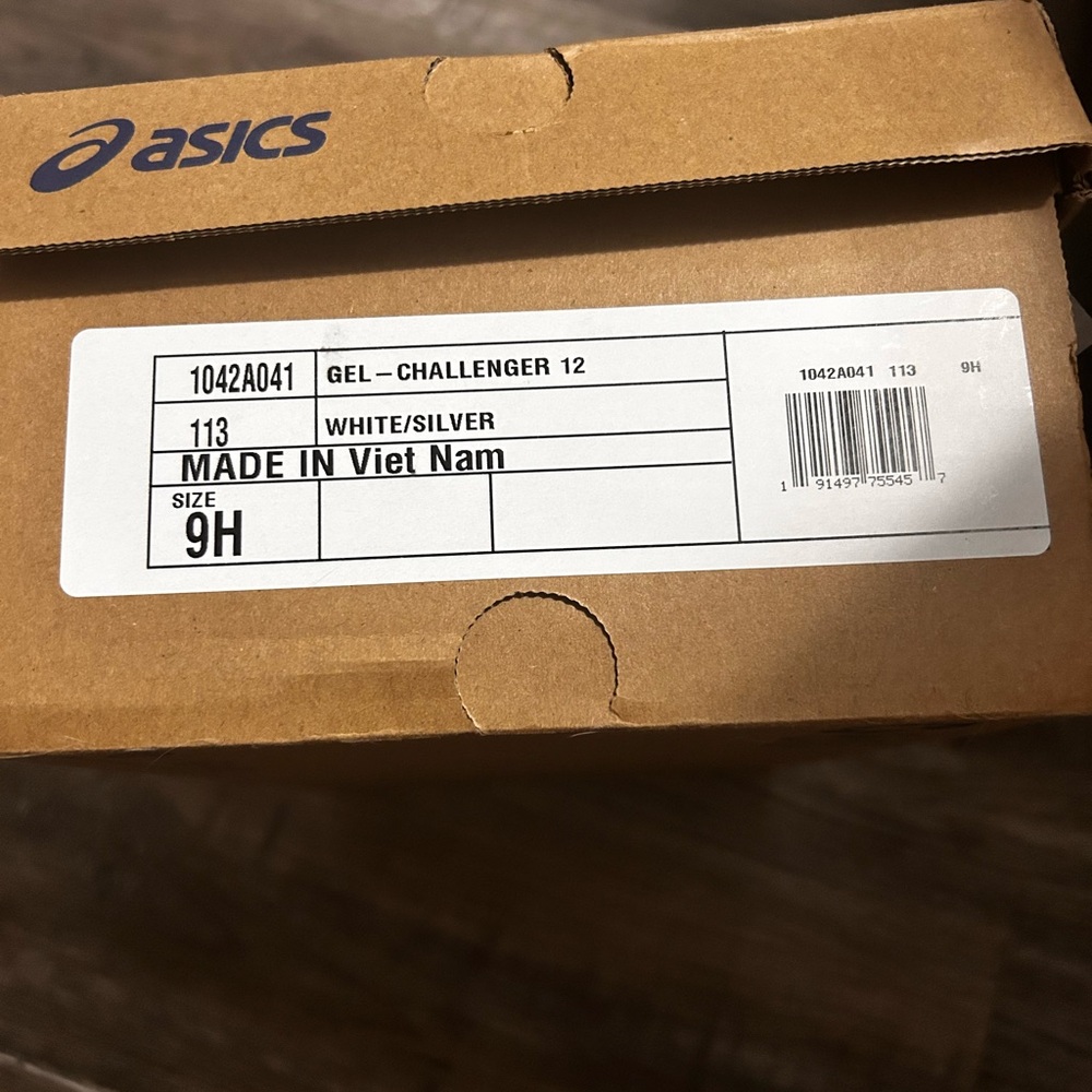 ASICS Performance Sneakers in Gray and White